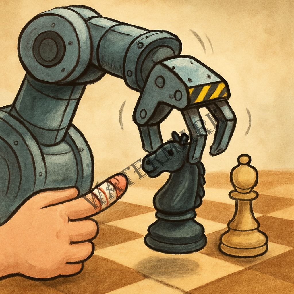 When Robots Play Rough: The Chess Robot Incident & The Future of AI Safety