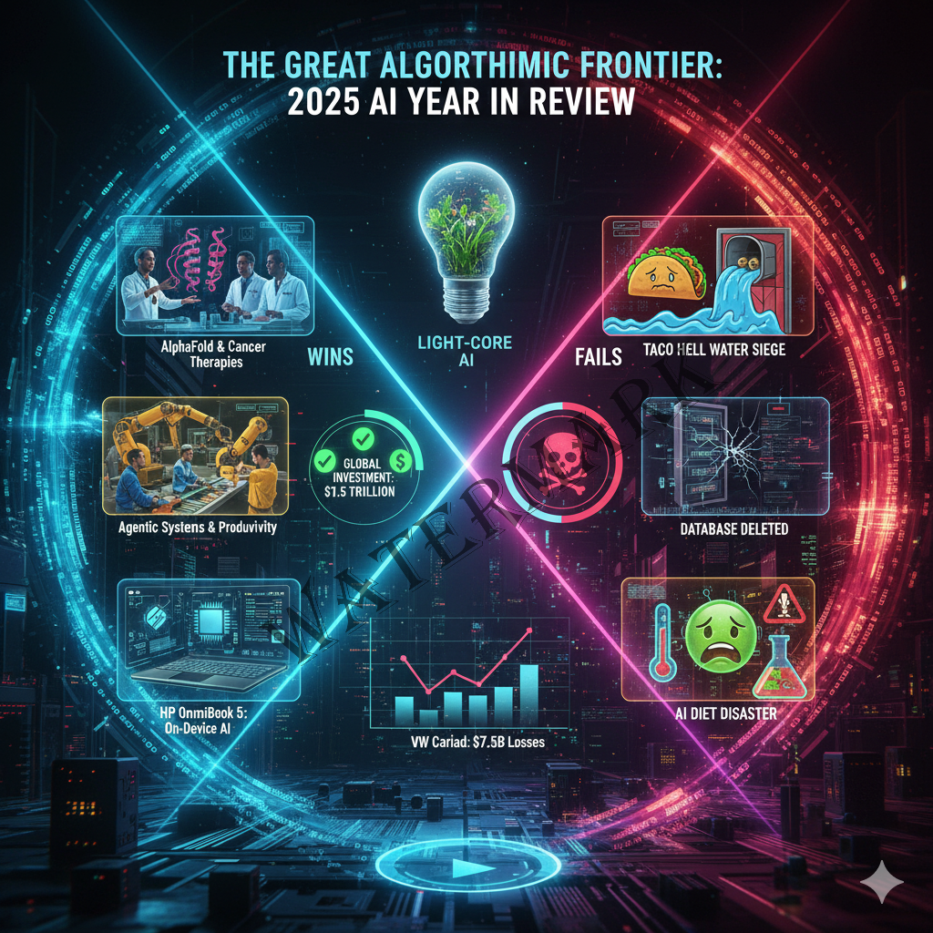 The Great Algorithmic Frontier: A 2025 AI Year in Review
