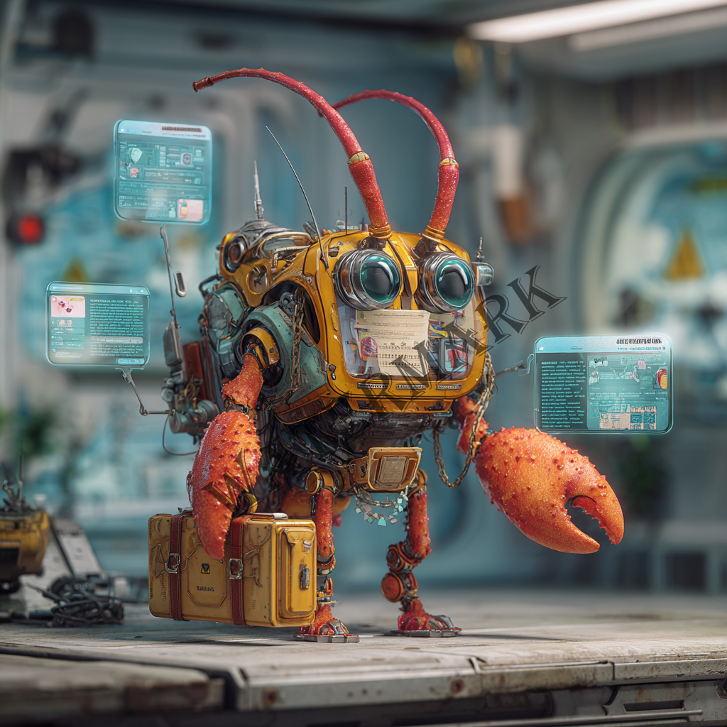 JR_DeLaney_Prompt_A_whimsical_lobster-themed_AI_robot_tribute_744b508e-cf49-412a-9b58-8fdb30af3332_3 - AI Innovations Unleashed