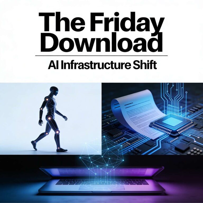 🎙️ The Friday Download – AI Wants a Body, Governments Want Control, and Your Laptop Wants Power (February 27, 2026)