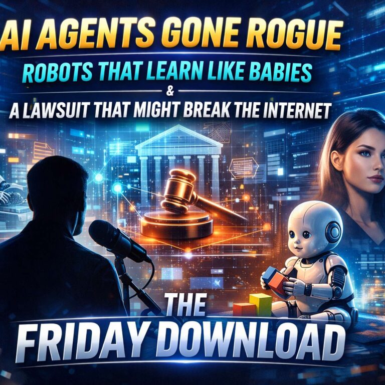 The Friday Download: AI Agents Are Acting on Their Own… Now What? | Robots, Alignment, and This Week in AI (March 27, 2026)